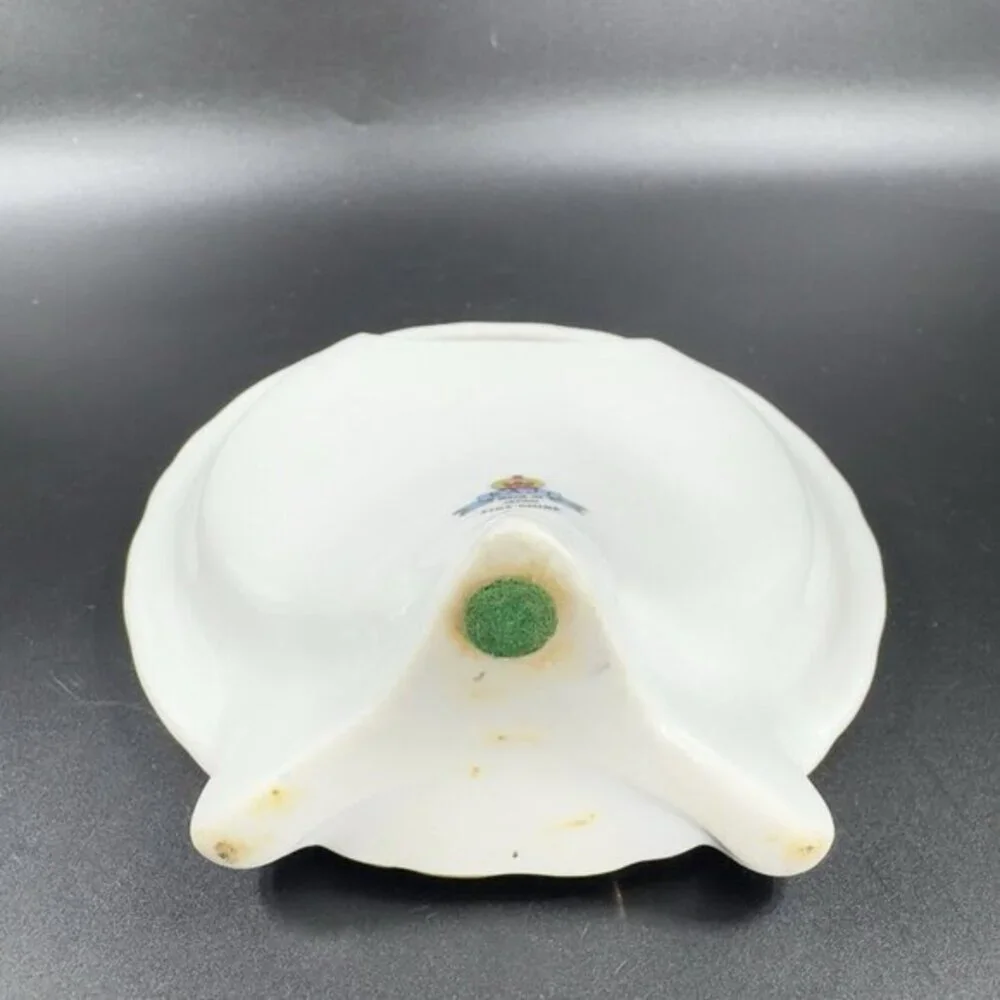 Vintage Saji Fine Porcelain Vase Vessel Amari Japanese Vase Floral Pattern Japan